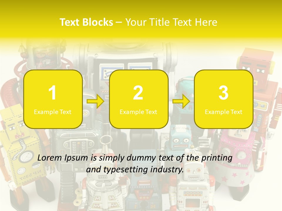 Toy Robots PowerPoint Template