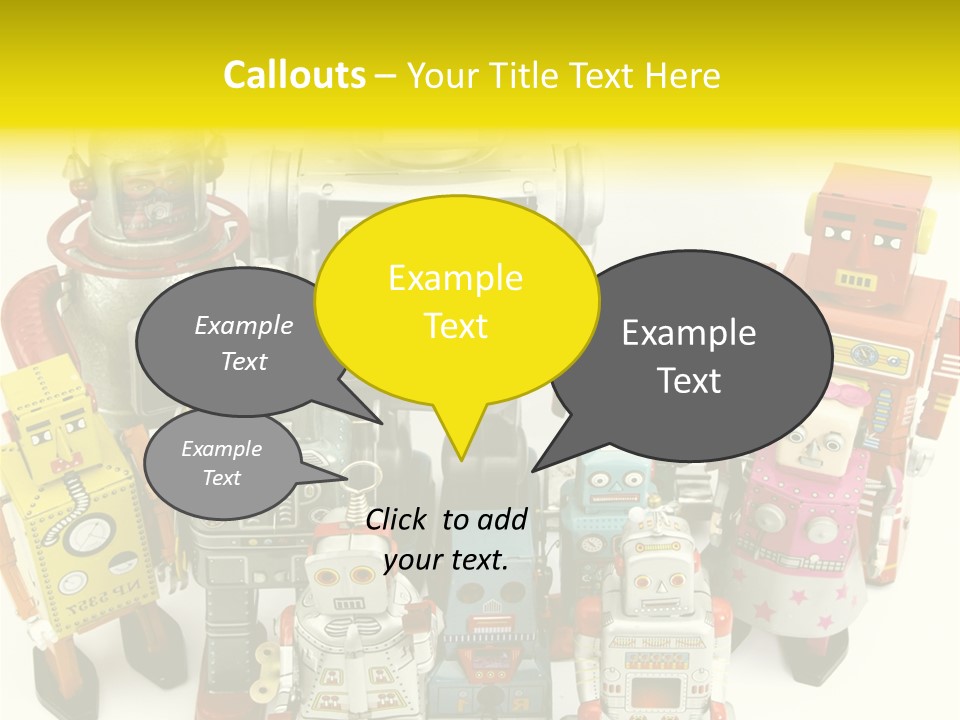 Toy Robots PowerPoint Template