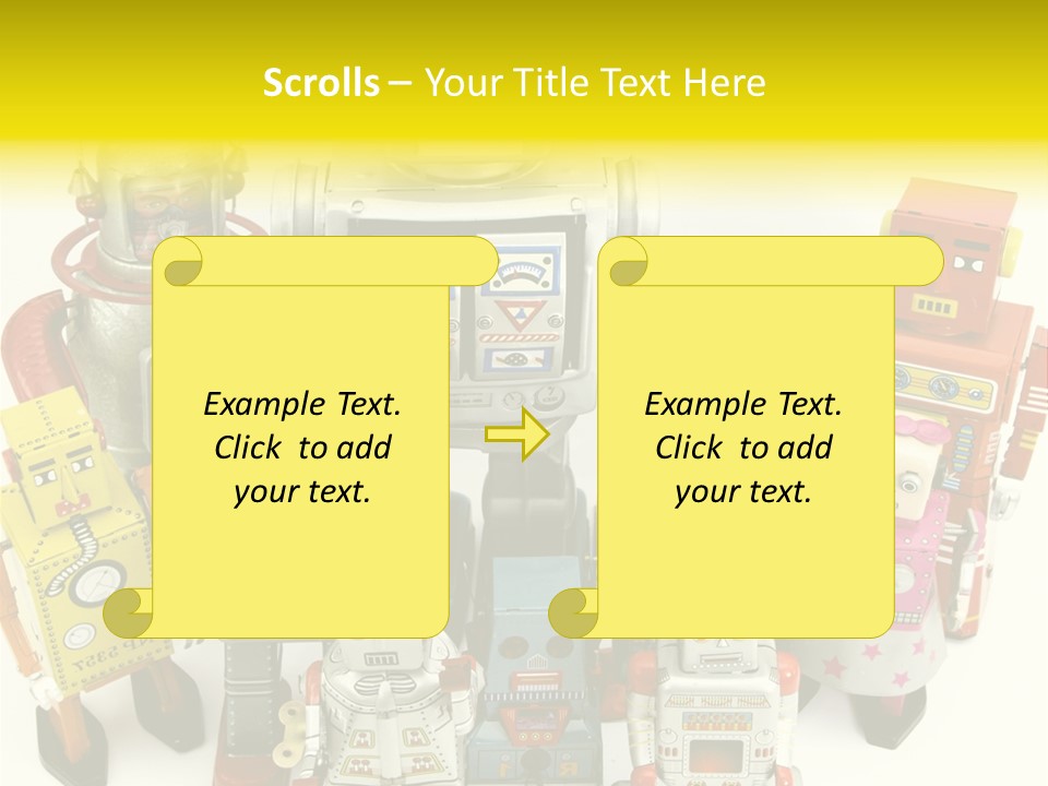 Toy Robots PowerPoint Template