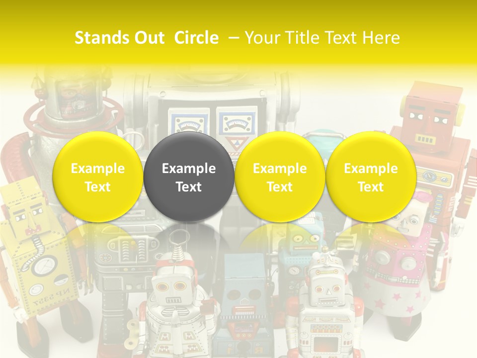 Toy Robots PowerPoint Template