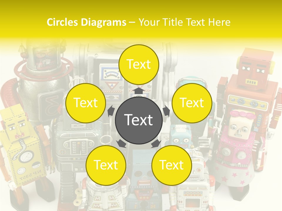 Toy Robots PowerPoint Template