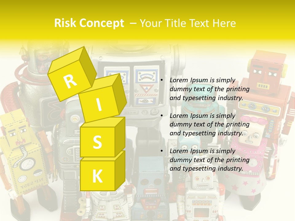 Toy Robots PowerPoint Template