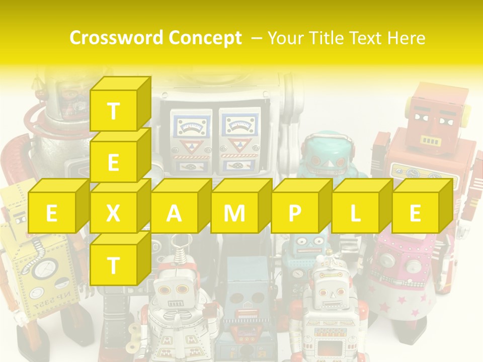 Toy Robots PowerPoint Template