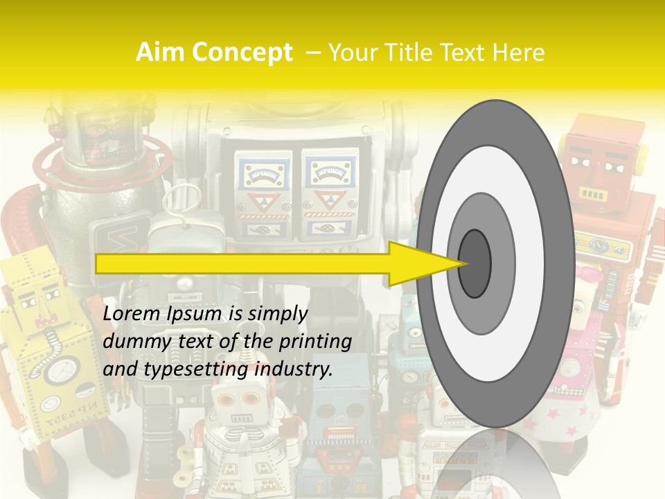 Toy Robots PowerPoint Template