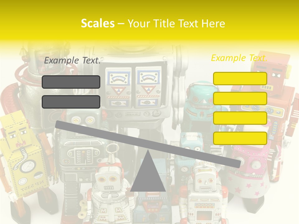 Toy Robots PowerPoint Template