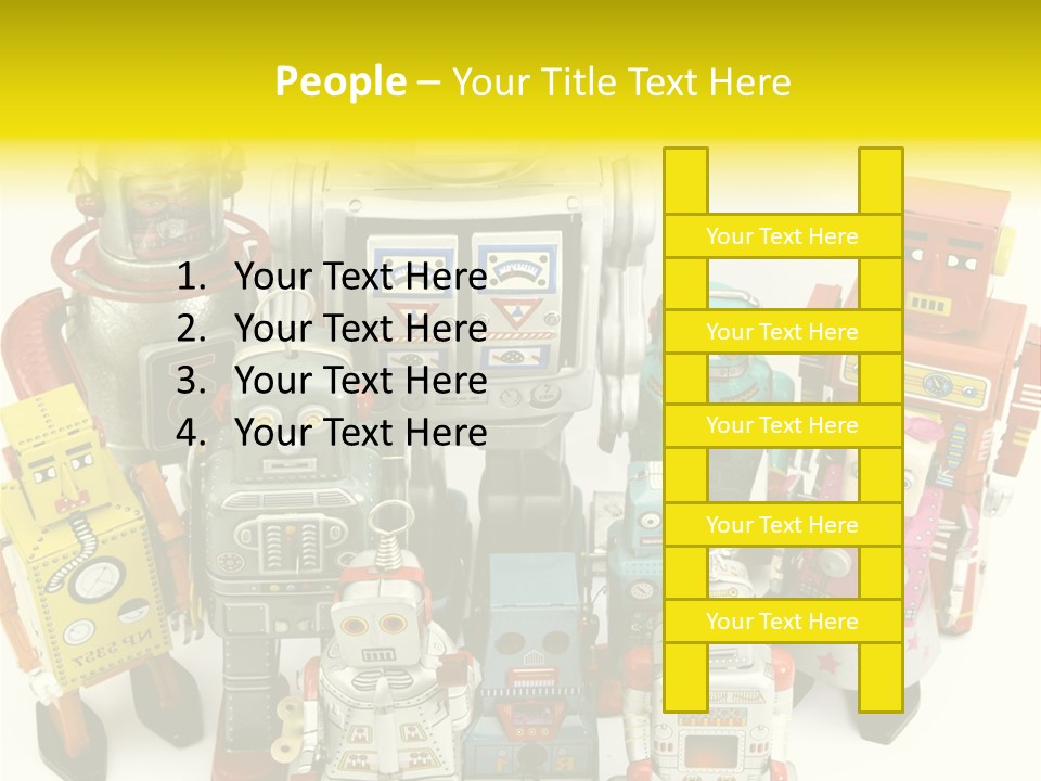 Toy Robots PowerPoint Template
