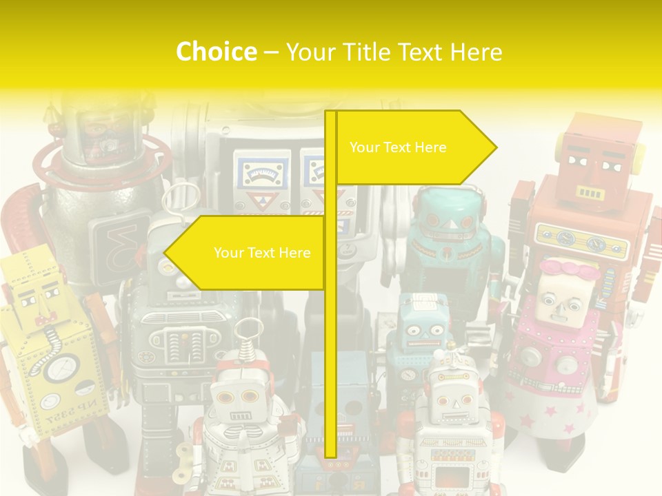 Toy Robots PowerPoint Template