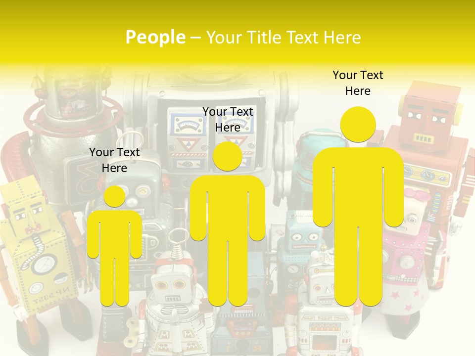 Toy Robots PowerPoint Template