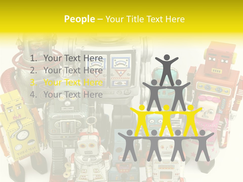 Toy Robots PowerPoint Template