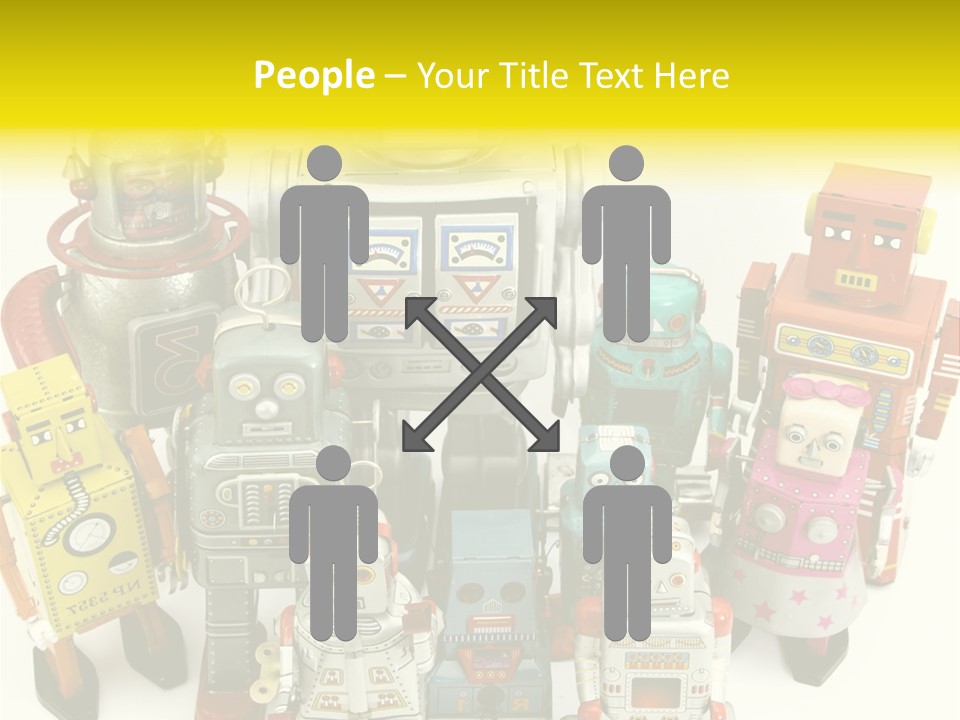 Toy Robots PowerPoint Template