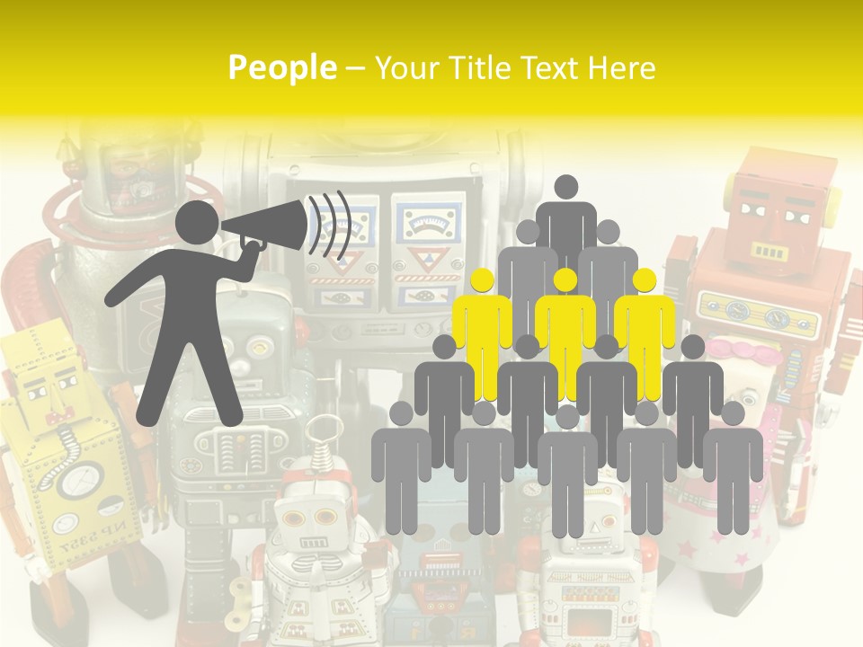 Toy Robots PowerPoint Template
