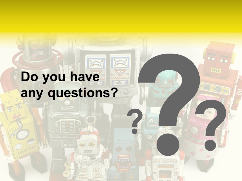 Toy Robots PowerPoint Template