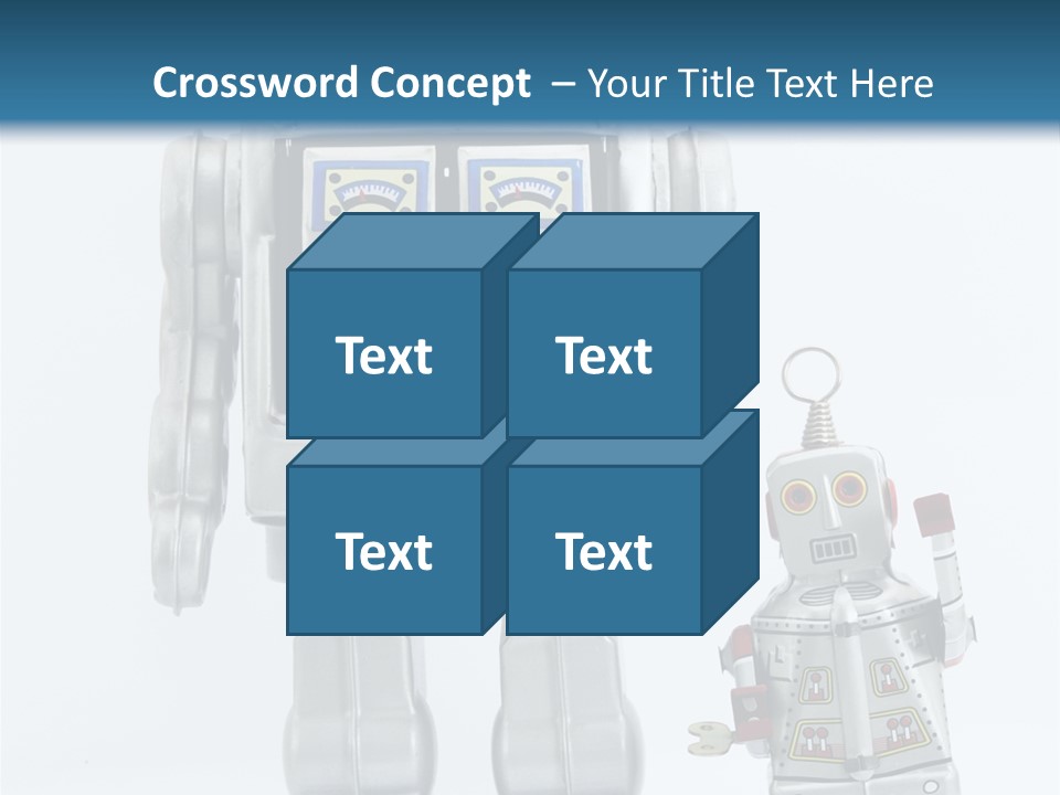 Retro Robot PowerPoint Template