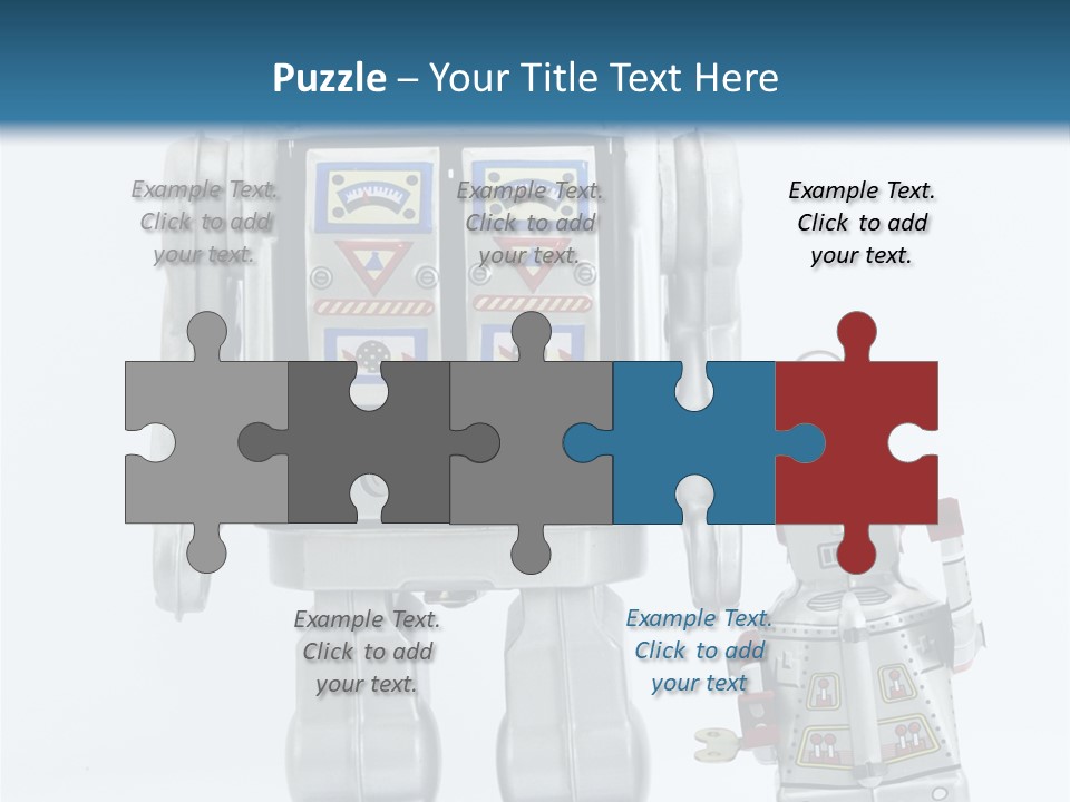 Retro Robot PowerPoint Template