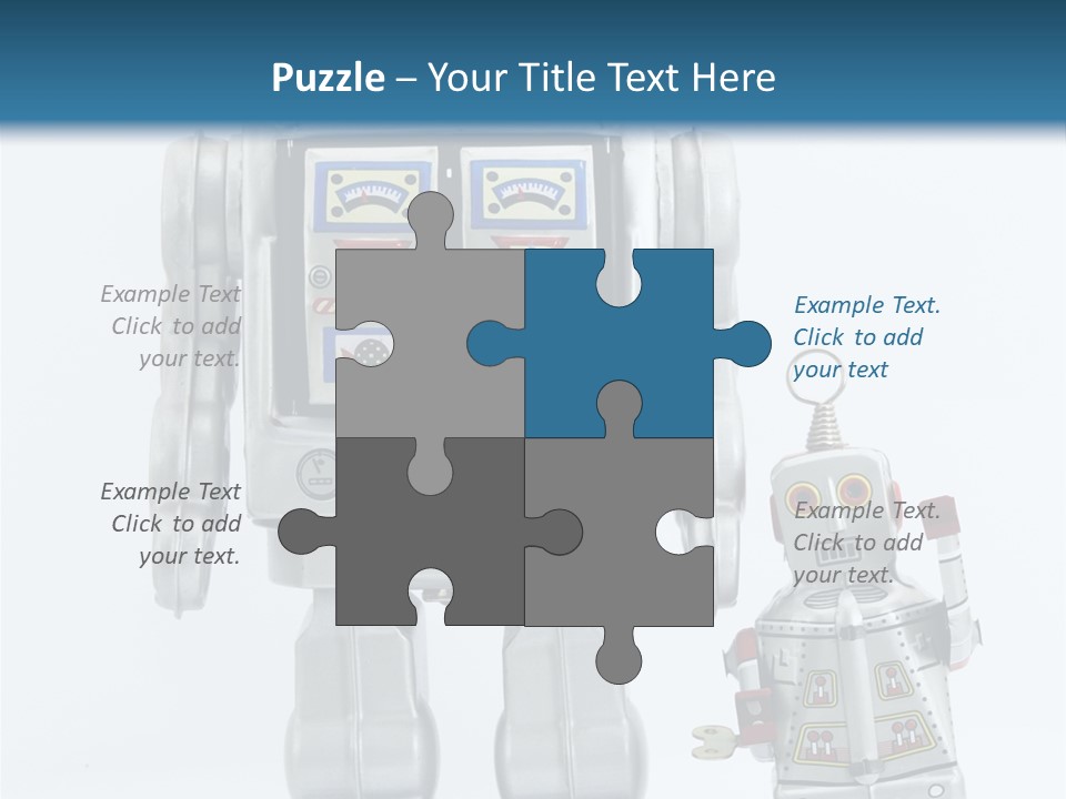 Retro Robot PowerPoint Template