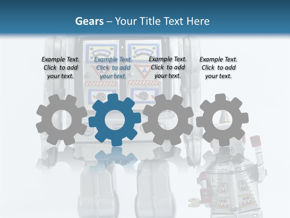 Retro Robot PowerPoint Template