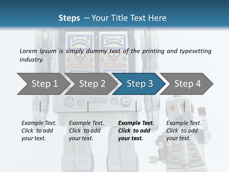 Retro Robot PowerPoint Template
