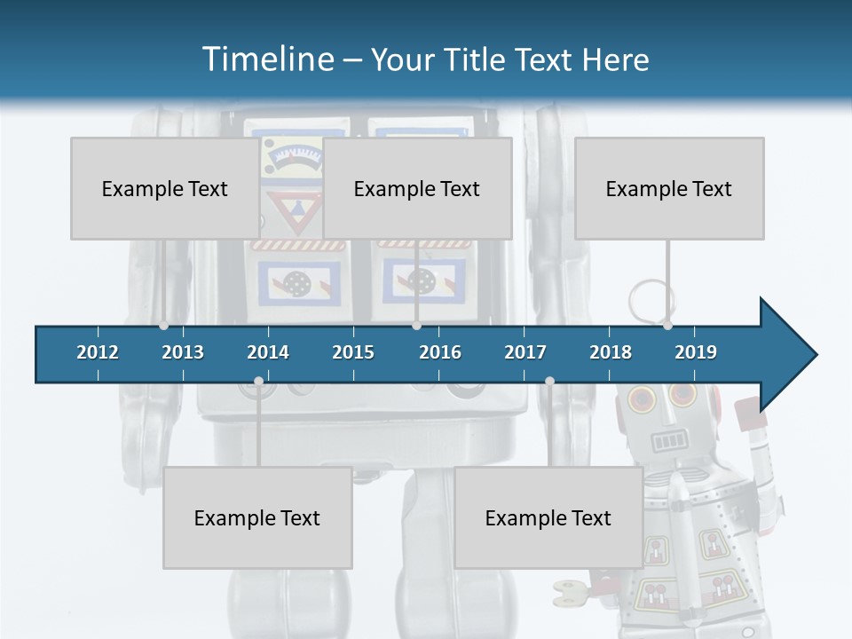Retro Robot PowerPoint Template