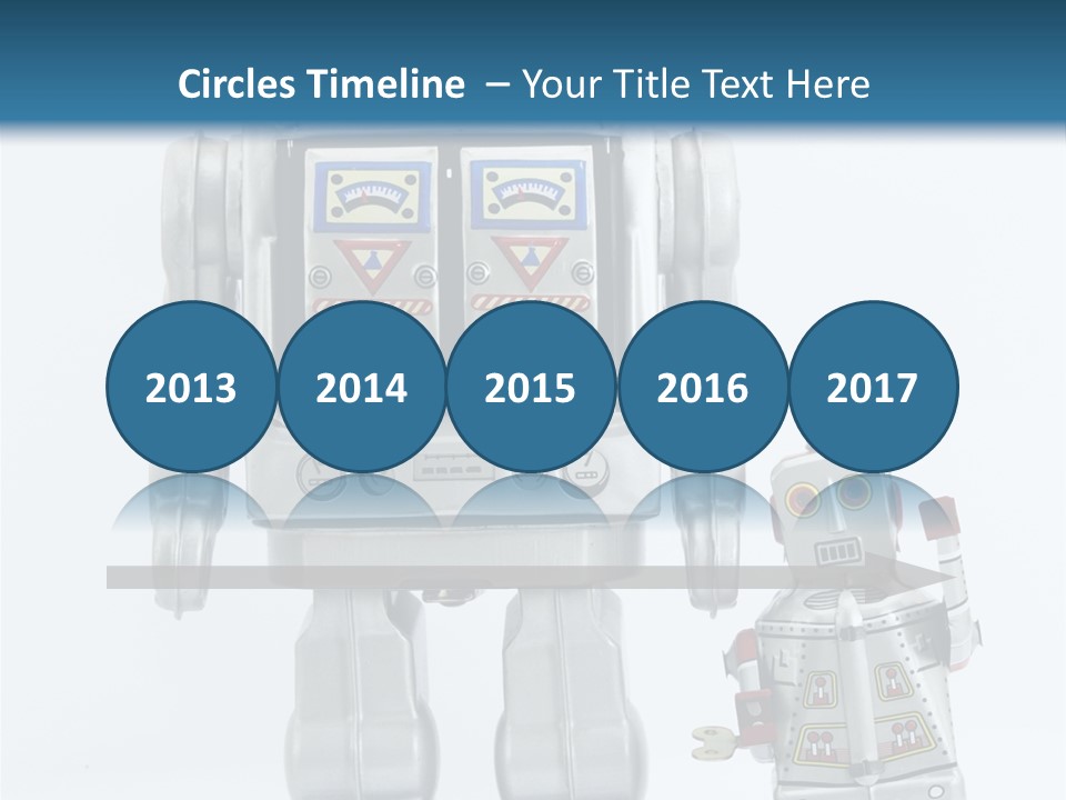 Retro Robot PowerPoint Template