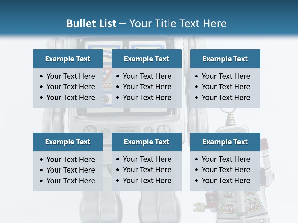 Retro Robot PowerPoint Template