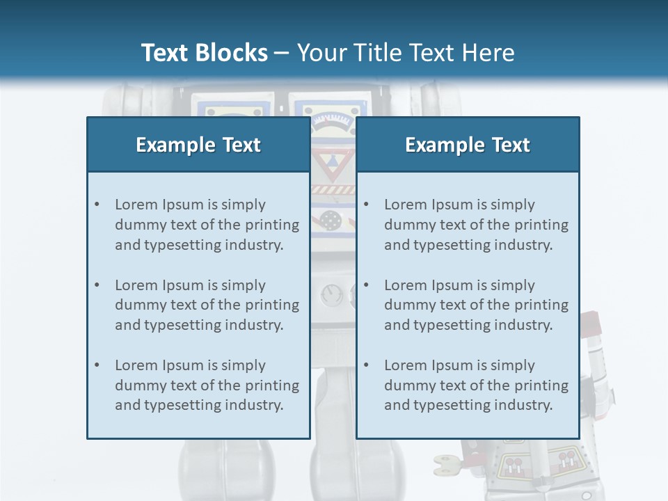 Retro Robot PowerPoint Template