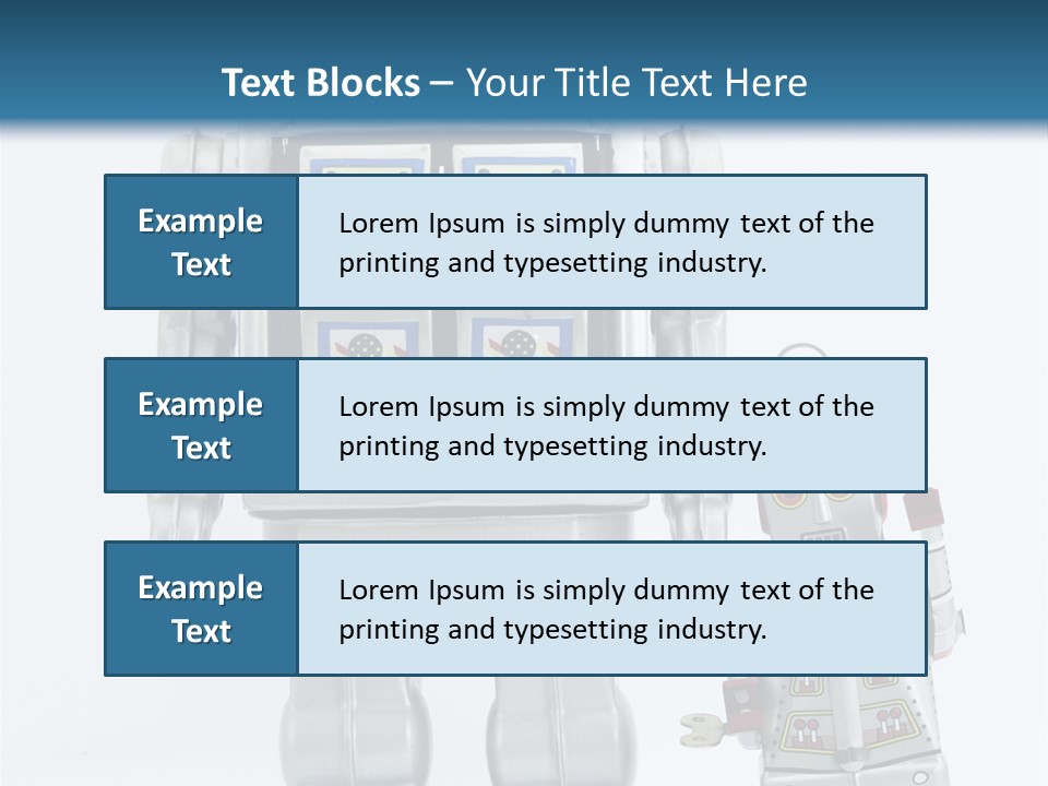 Retro Robot PowerPoint Template