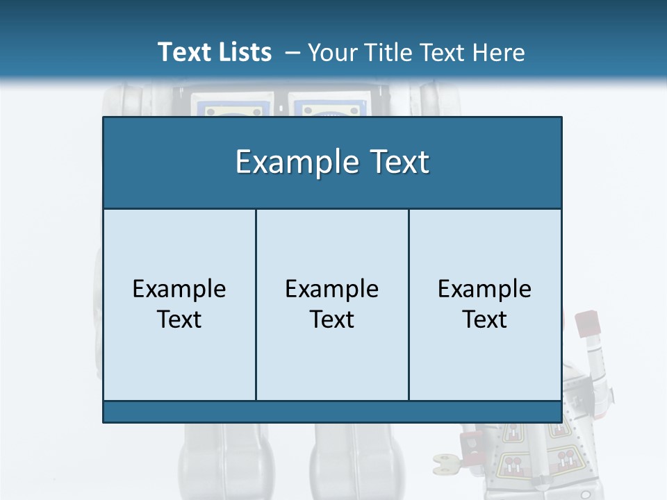 Retro Robot PowerPoint Template