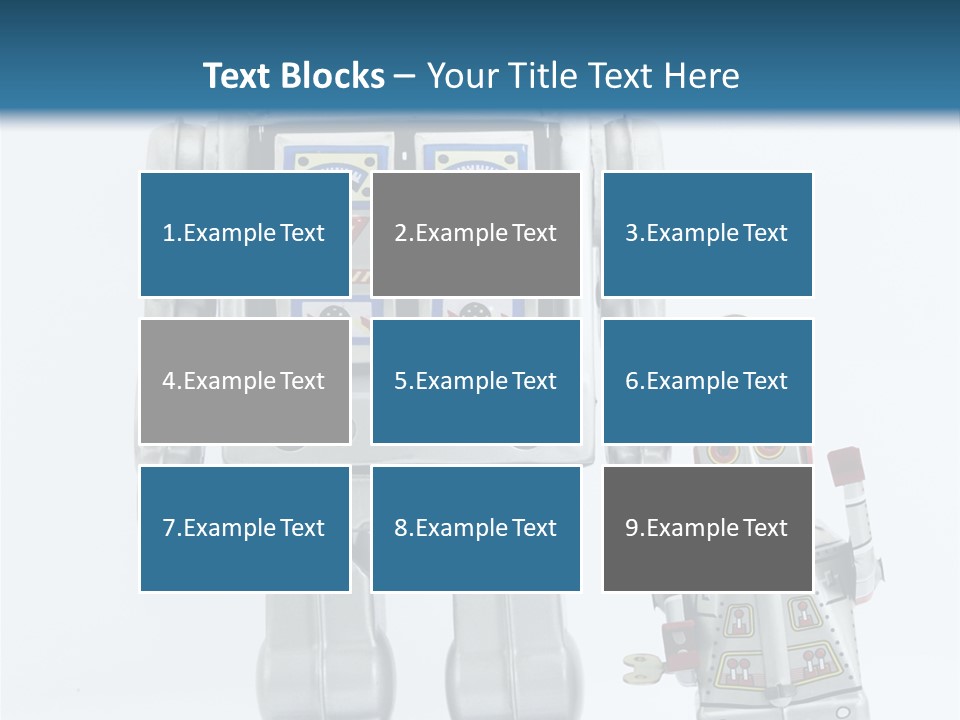 Retro Robot PowerPoint Template