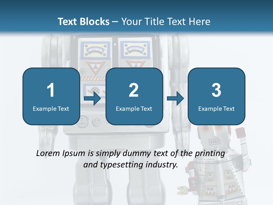 Retro Robot PowerPoint Template