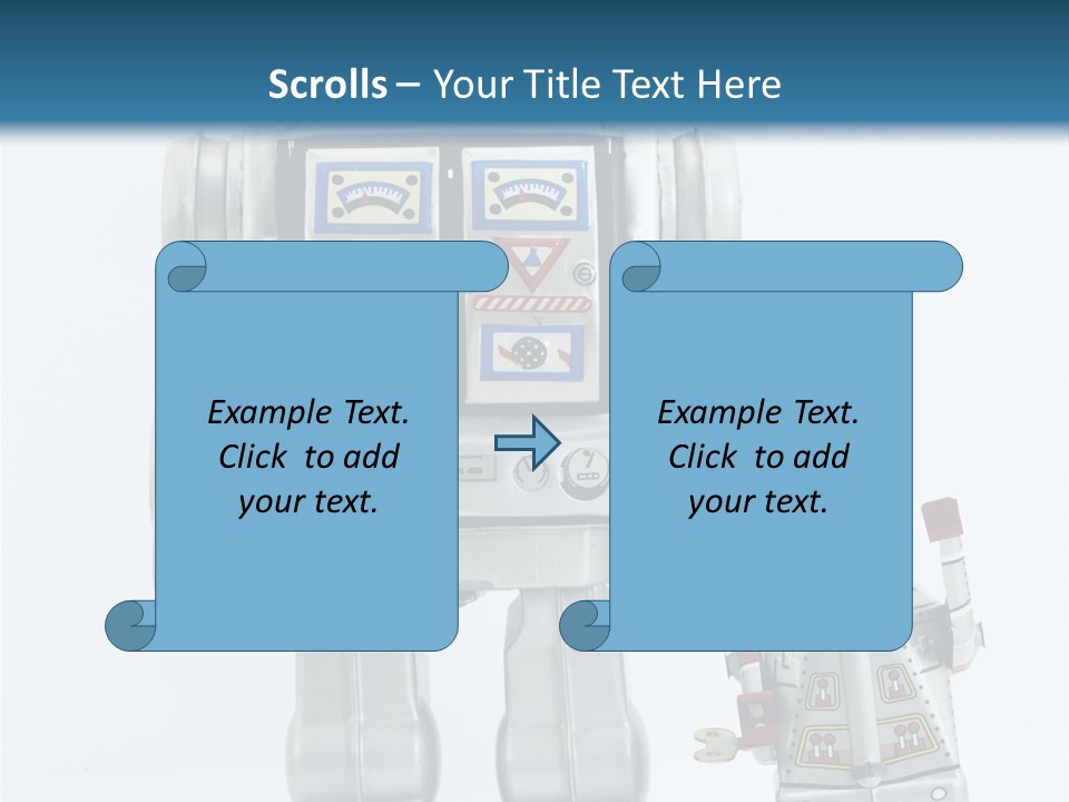 Retro Robot PowerPoint Template