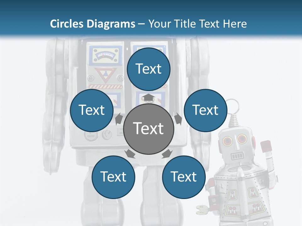 Retro Robot PowerPoint Template