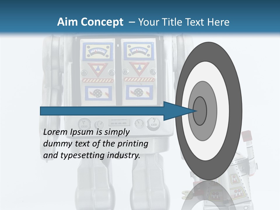 Retro Robot PowerPoint Template