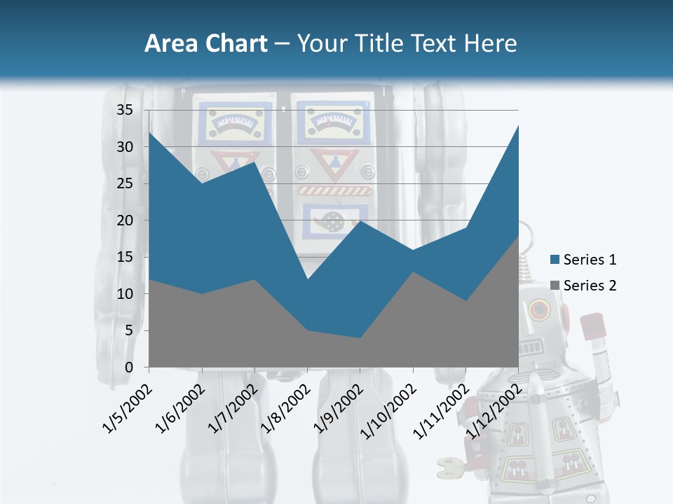 Retro Robot PowerPoint Template