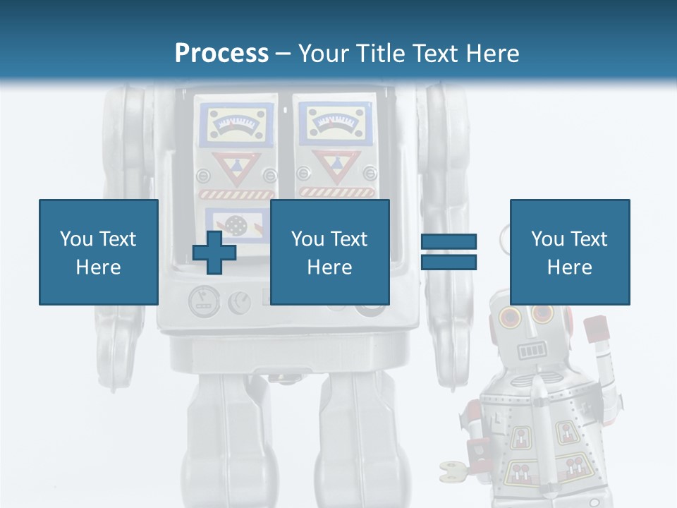 Retro Robot PowerPoint Template