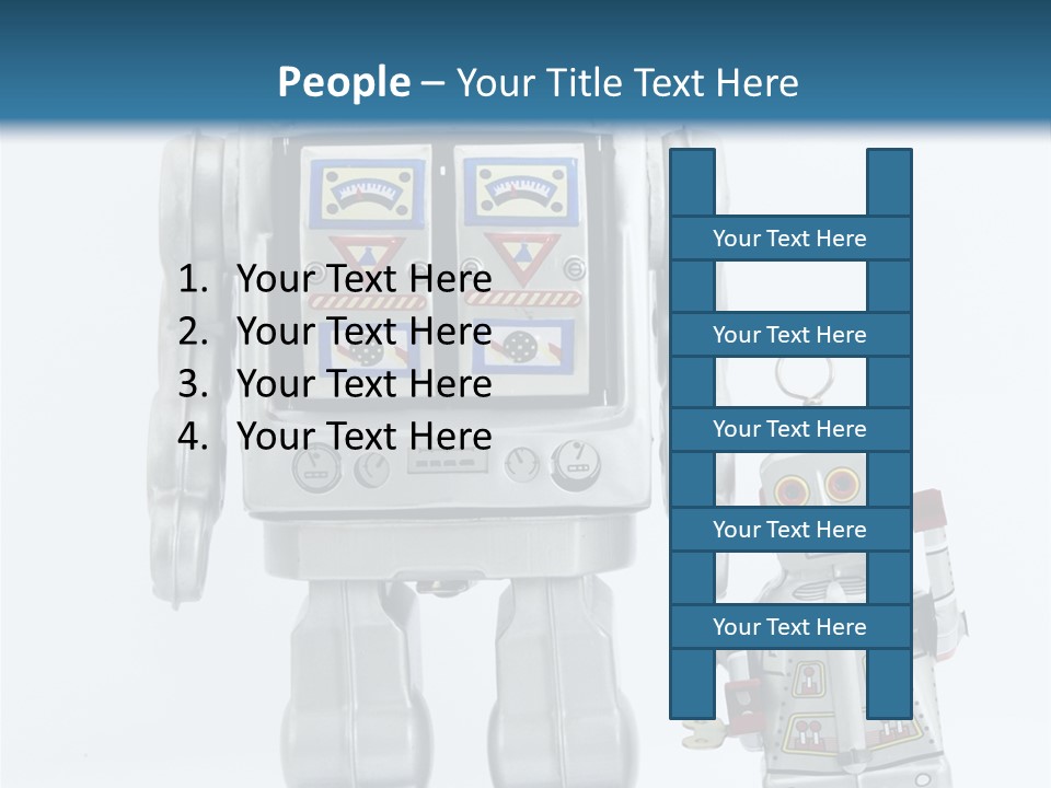 Retro Robot PowerPoint Template