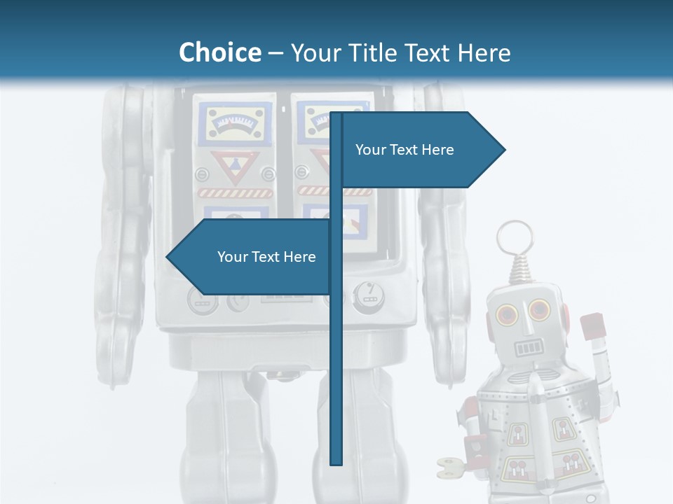 Retro Robot PowerPoint Template