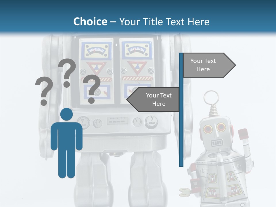 Retro Robot PowerPoint Template