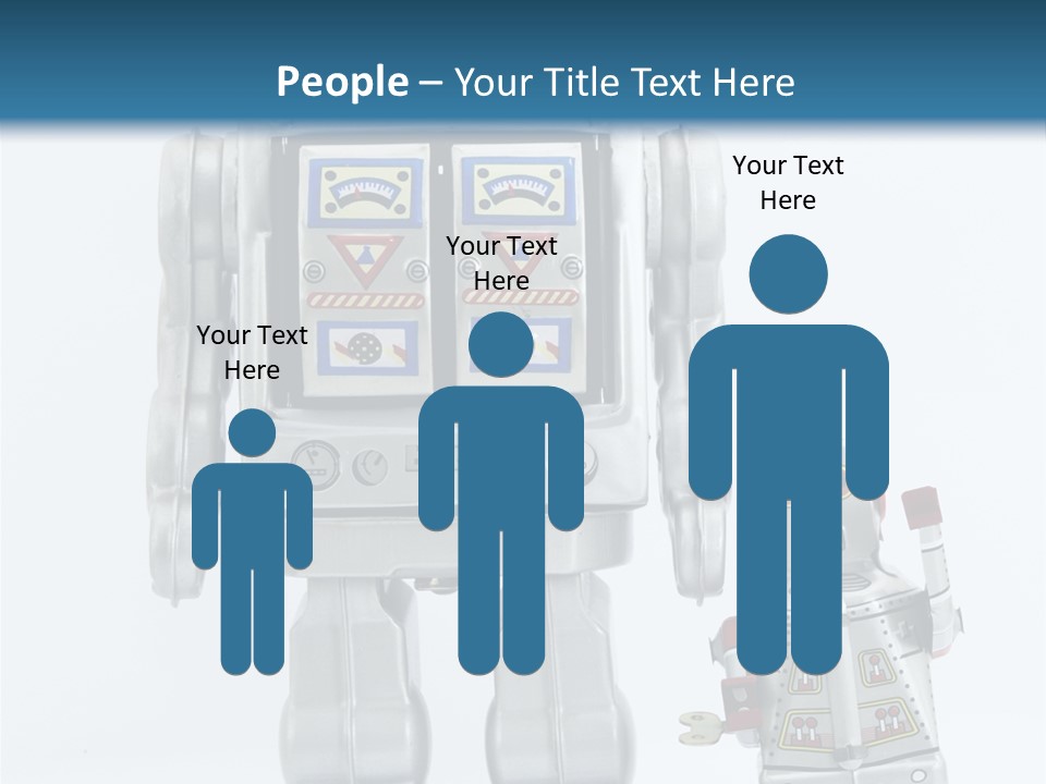 Retro Robot PowerPoint Template