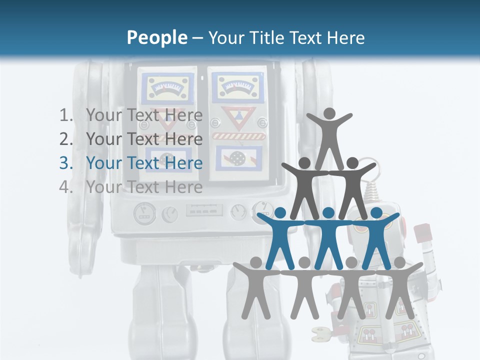 Retro Robot PowerPoint Template