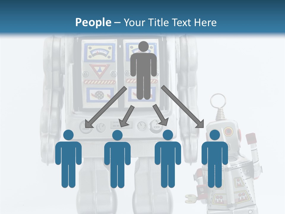 Retro Robot PowerPoint Template