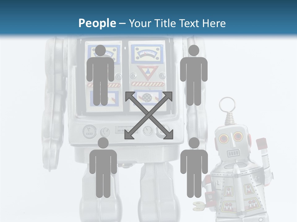 Retro Robot PowerPoint Template