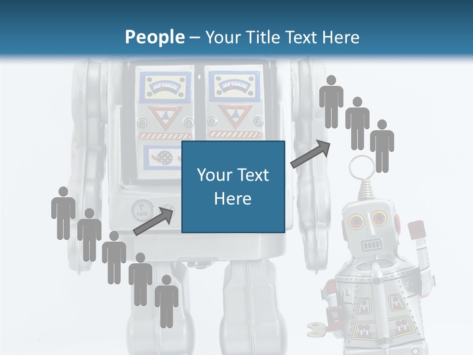 Retro Robot PowerPoint Template