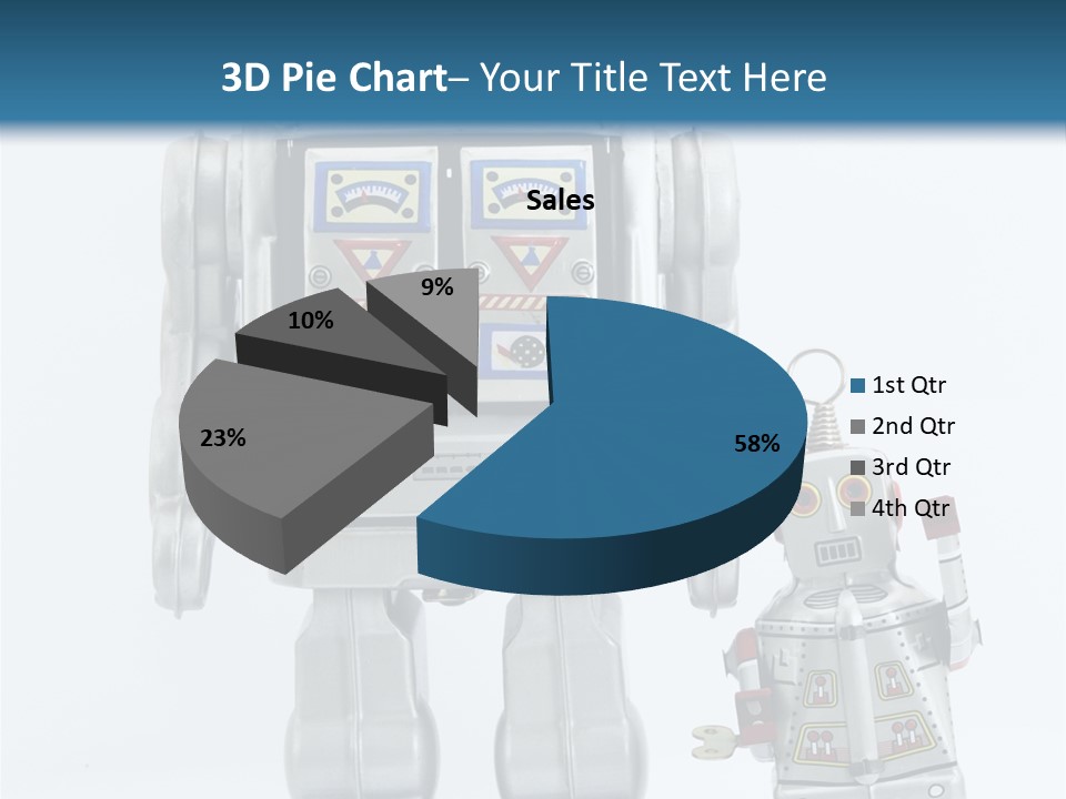 Retro Robot PowerPoint Template