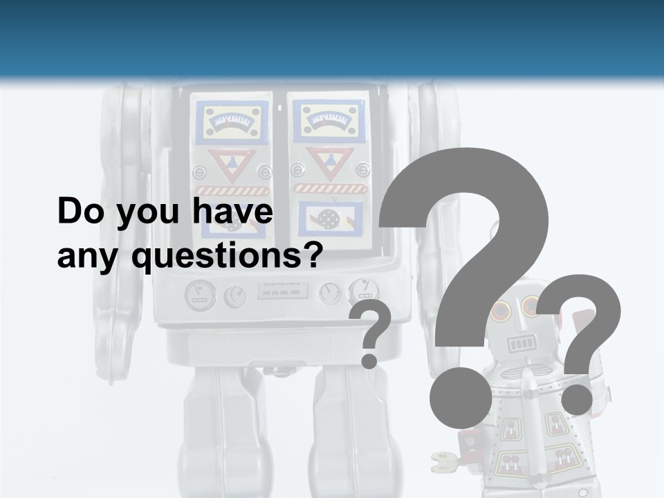 Retro Robot PowerPoint Template