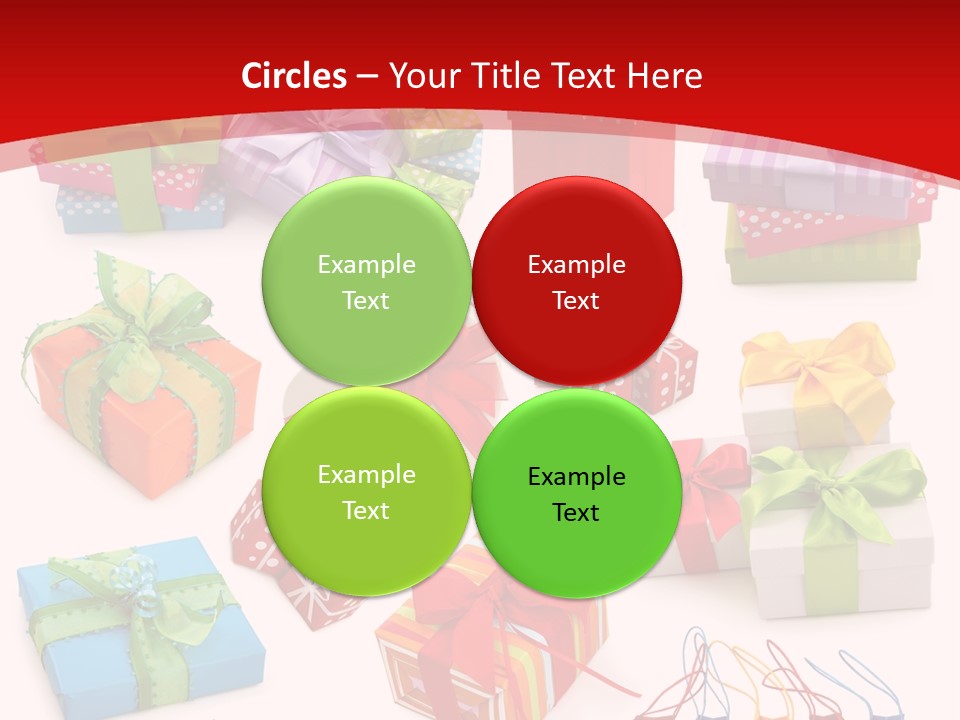 Background Color Holiday PowerPoint Template