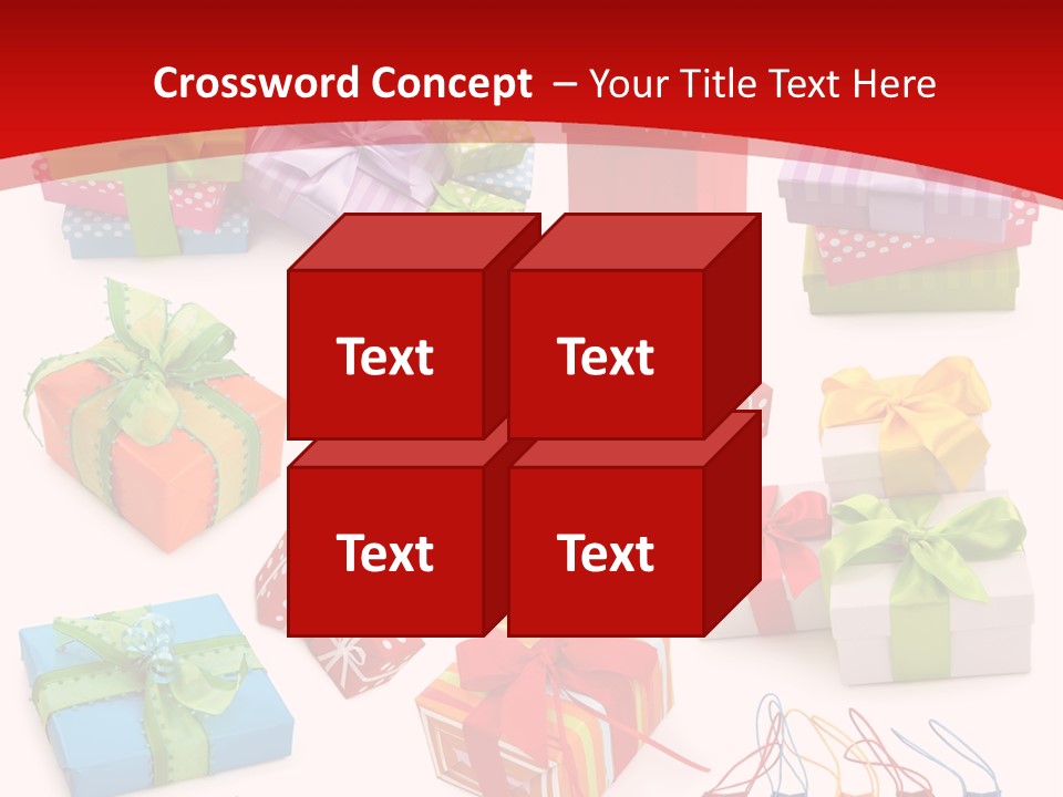 Background Color Holiday PowerPoint Template