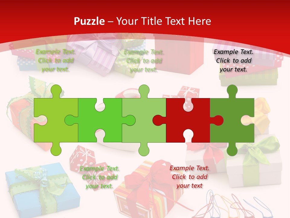 Background Color Holiday PowerPoint Template