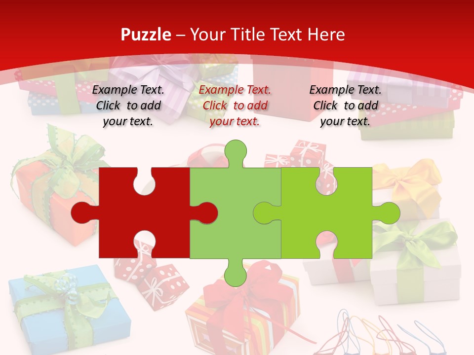 Background Color Holiday PowerPoint Template