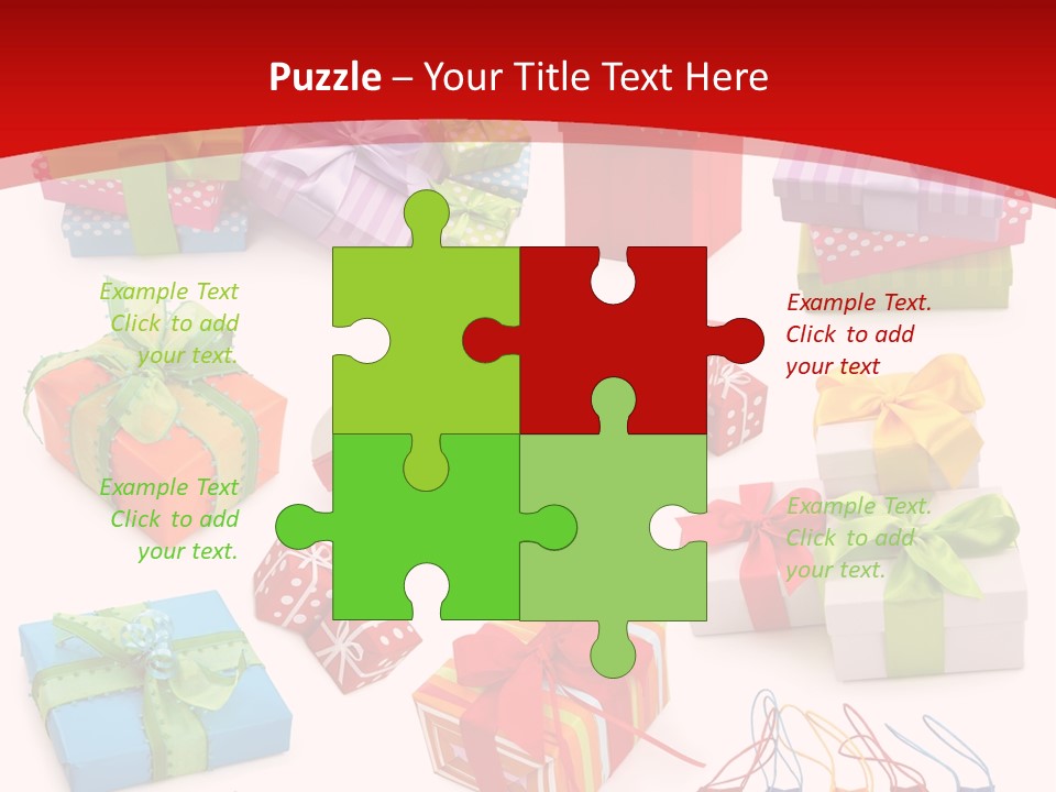 Background Color Holiday PowerPoint Template