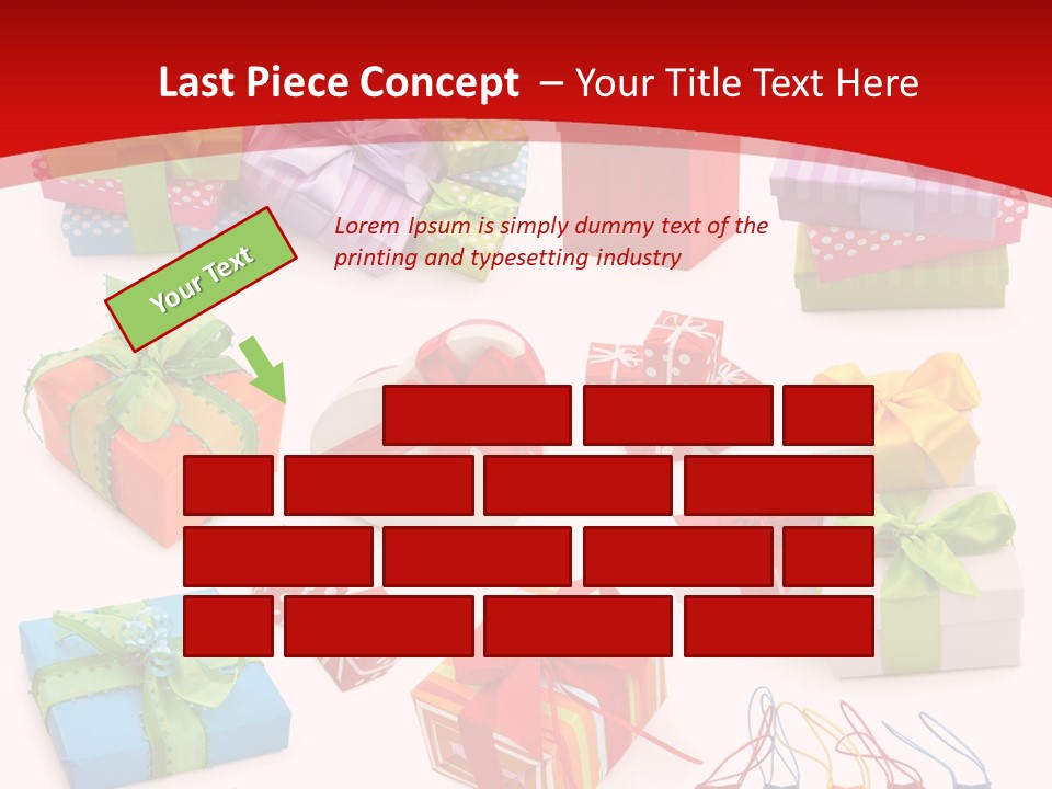 Background Color Holiday PowerPoint Template